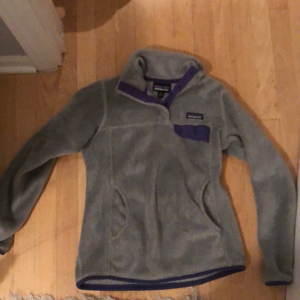 Grey Fleece Patagonia Pullover